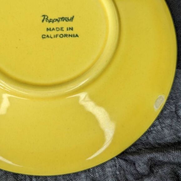 Poppytrail Ceramic 4 Set Plate Sunflower Bee Design - Picture 8 of 9